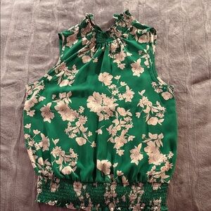 Sienna Sky Green Floral Blouse